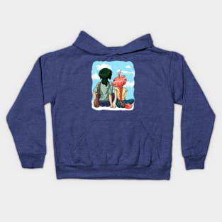 Cerulean Skies Kids Hoodie